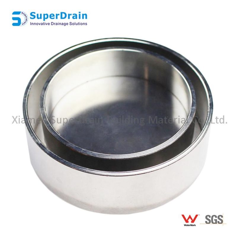 China Stainless Steel 304/316 Tile Insert Round Floor Waste