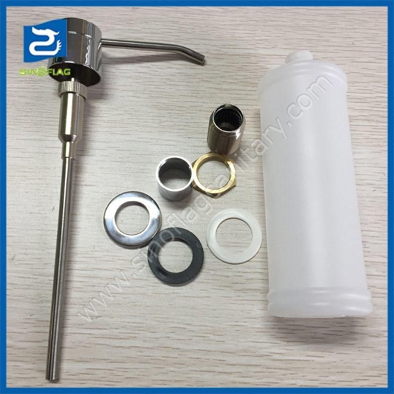 Manual Plastic Liquid Soap Dispensers for Kitchen Sink High Quality Liquid Soap Dispensers