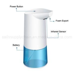 4 AA Batteries and 350ml Automatic Hand Sanitizer Foam Dispenser