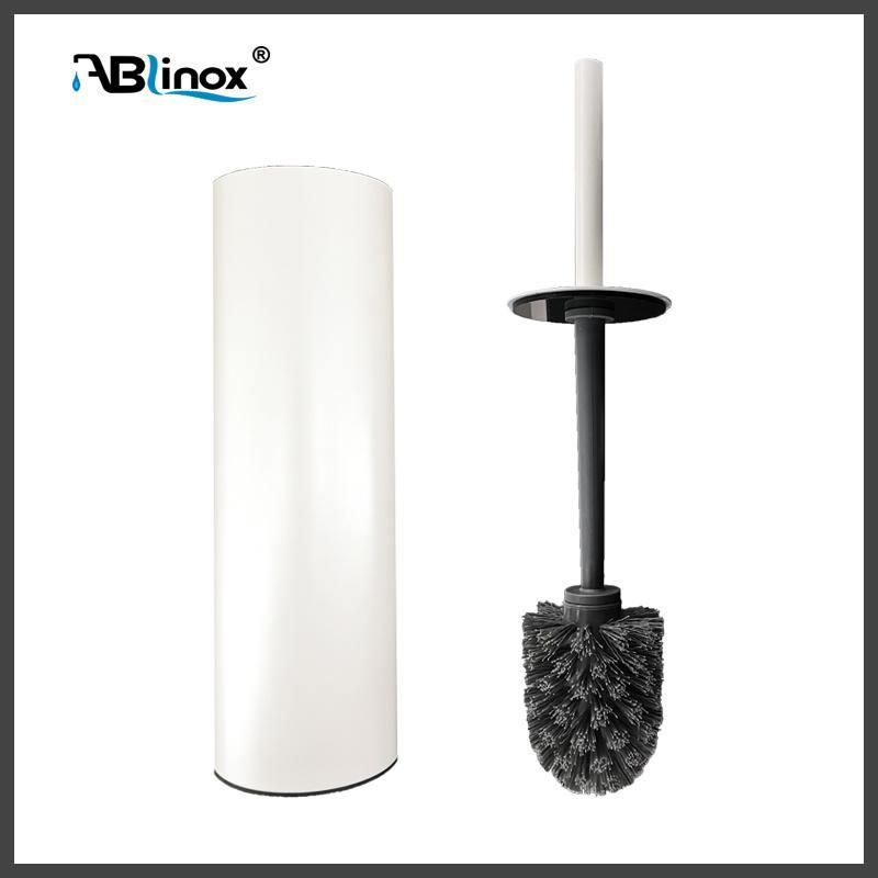 Bathroom Fitting Accessory Stainless Steel White Toilet Brush