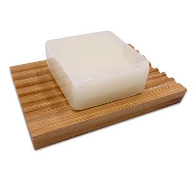 Customized Simple Design Handicraft Natural Bamboo Wood Beauty Soap Dishes