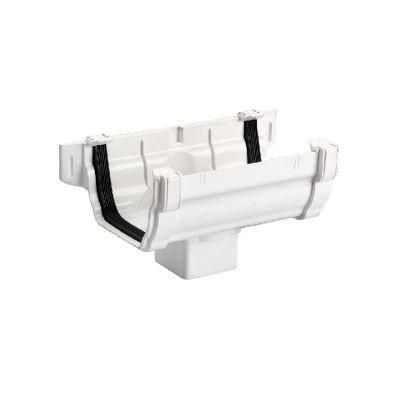 Era PVC Gutter Fitting Square Tee 125mm Gutter Waterproof Material Cheap Rain Water Fittings