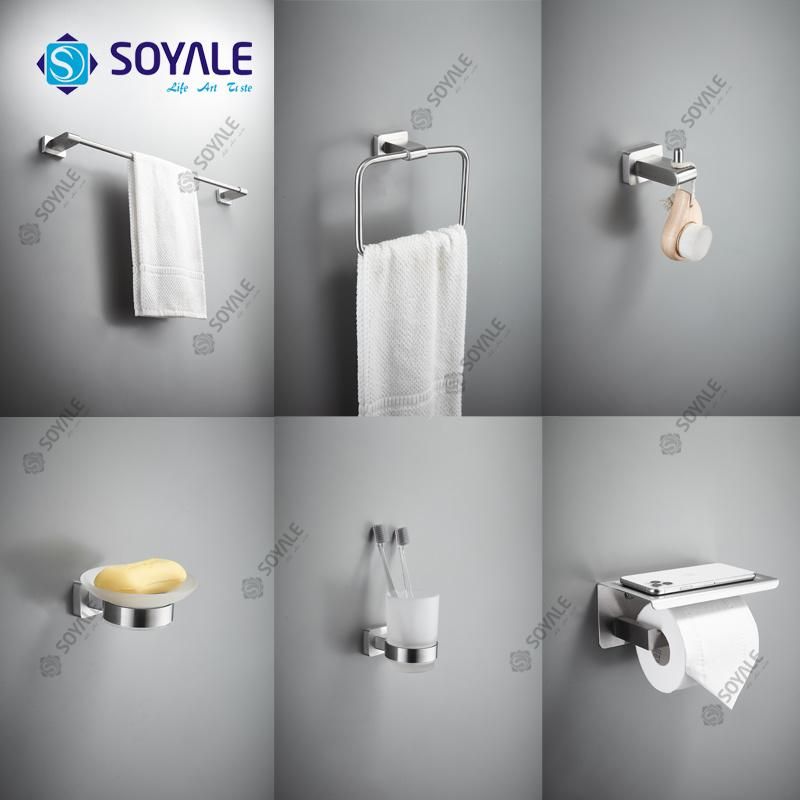 Stainless Steel 304 Bathroom Hardware 6PC Sets Sy-6300