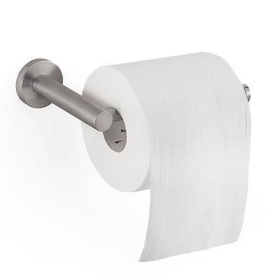 Bathroom Under Cabinet Satin Nickel Spare Hanging Paper Towel Holder Wall Mount