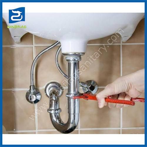 Stainless Steel S-Trap Siphon for Wash Basin