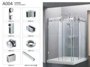 A004 Sliding Door System Frameless Glass Sliding Shower Door Accessories