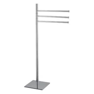 Floor Standing Inox Stainless Steel Towel Holder Bathroom Accessories