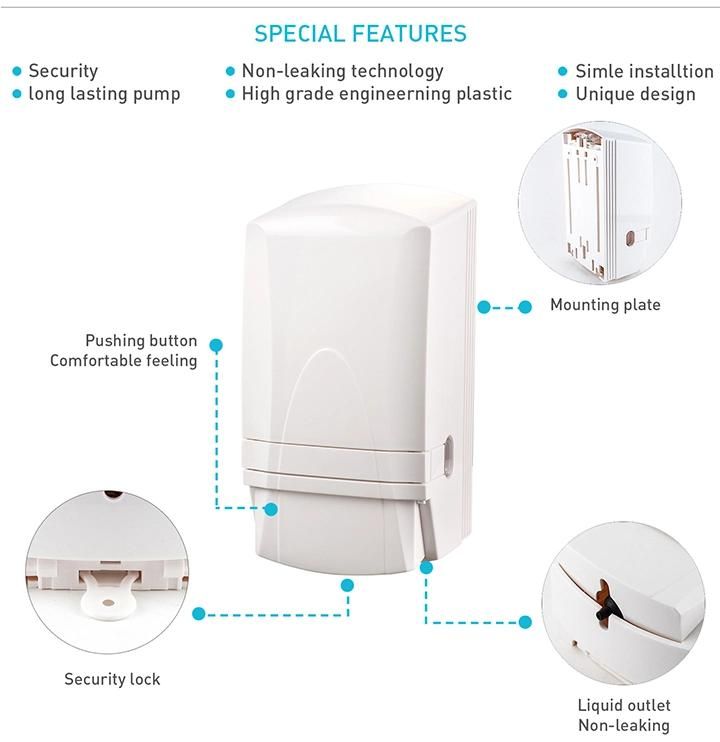 Hospital Antibacterial Press Soap Dispenser