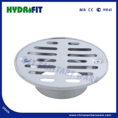 Screw Fixed Round Zinc Alloy Floor Drain (FD3119)