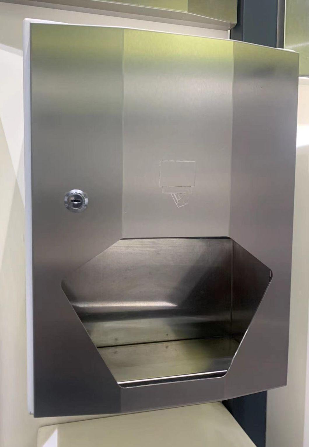 New Design Bathroom Accessories Stainless Steel Recessed Paper Towel Dispenser for Washroom