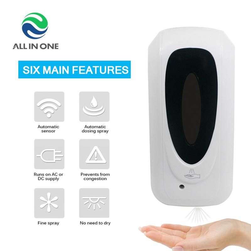 Hot Sale High Quality 1000ml Touchless Automatic Infrared Sensor Liquid Soap Sanitizer Dispenser