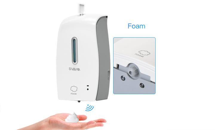 Factory Wholesale 600ml Automatic Electronic Kitchen Dish Hand Foam Soap Dispenser