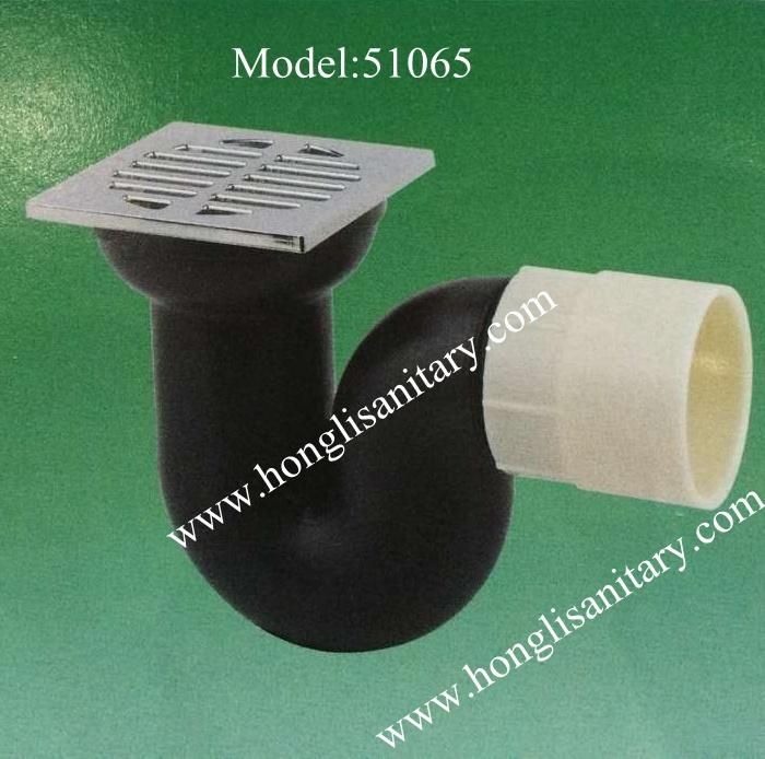 51007 Gray Extensible Siphon Tube for Basin Drainer, Sink Waste