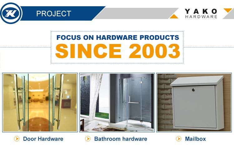 Bathroom Accessories Hardware 45 Degree Glass to Wall Shower Room Support Bar