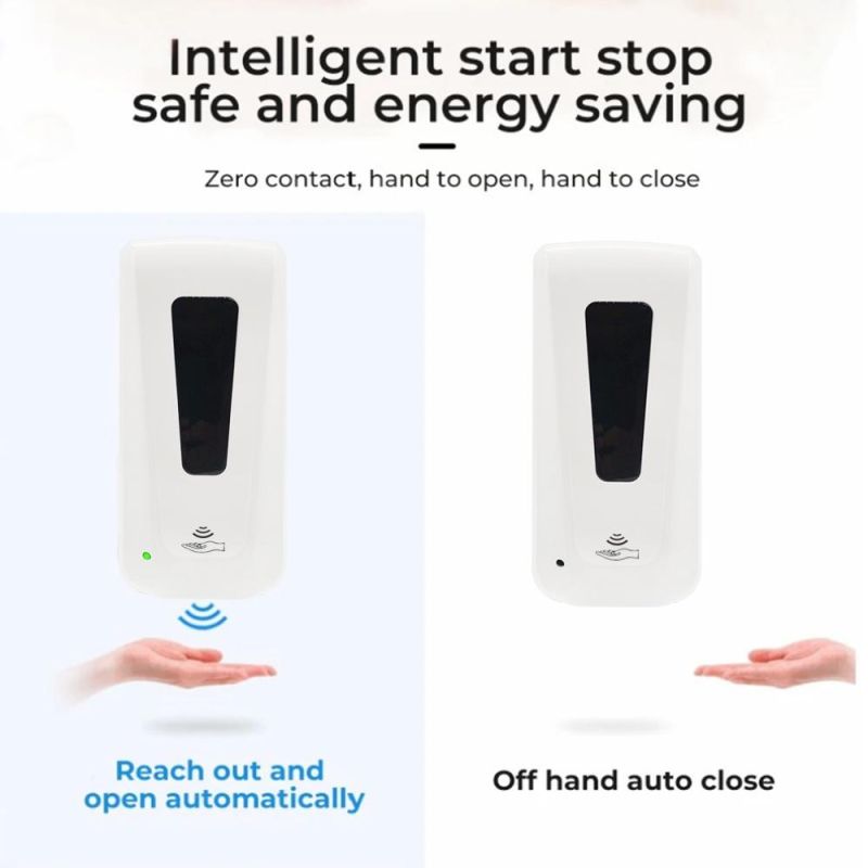 Automated Hand Sanitizer Alchohol Touchless Spray Smart Sensor Soap Dispenser