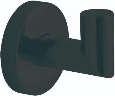 Bathroom Fitting Stainless Steel Matte Black Toilet Single Robe Hook