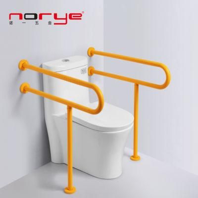 Bathroom U Shape Grab Bar Stainless Steel Disabled Toilet Rails