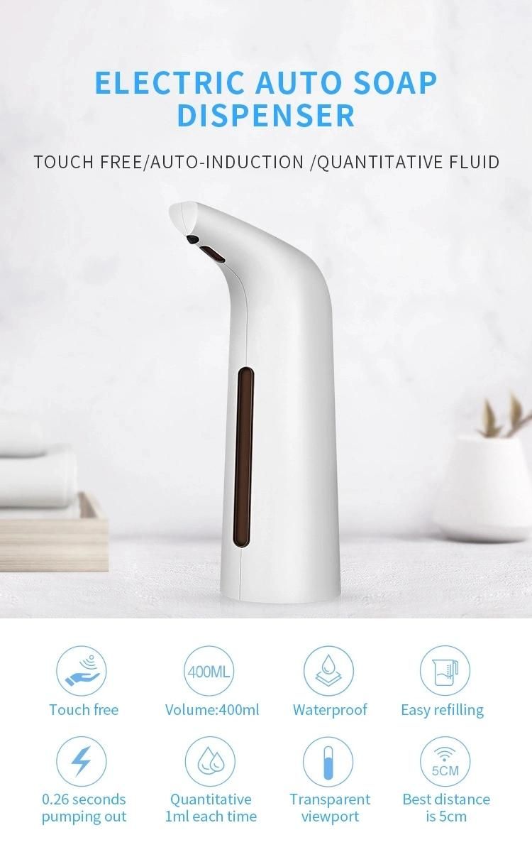 Dispensador De Jabon Touchless Infrared Liquid Hand Sanitizer Electric Foam Automatic Soap Dispenser