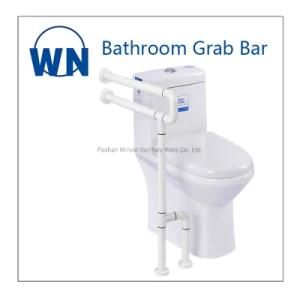 Bathroom Safety Anti-Skid ABS Handrail Stainless Steel Grab Bar Bathroom Hardware Nylon Grab Bar for Disabled Wn-24