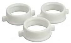 Plastic Slip Nut, with Rib&Wing, PP, Cupc