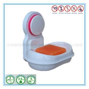 Washroom Corner Soap Holder with Removable Plastic Soap Dish
