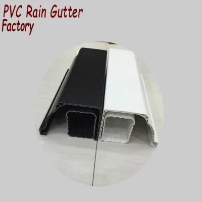 High Quality Kenya PVC Rain Gutters and Downspouts Price, Building Materials Plastic Rain Gutter for Projects
