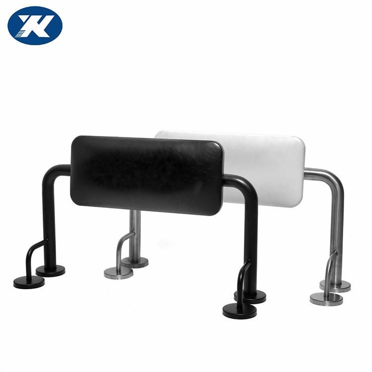 Shower Seat Passenger Backrest Sissy Bar Tub Transfer Bathtub Bathroom Handle with PU Backrest