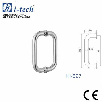 Hi-827 High Quality Best Price Shower Glass Door Handle