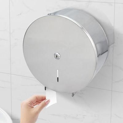 Hot Sale Stainless Steel 304 Jumbo Toilet Roll Tissue Paper Towel Dispenser
