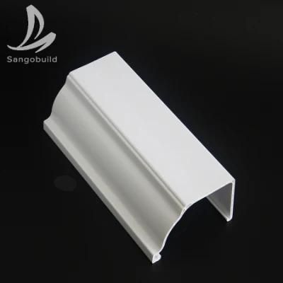 Rain Water Collector Gutter and Fittings PVC Plastic Gazebos Gutters Water Collector Gutter Leaf Guards PVC Water Gutter