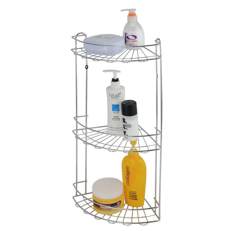 Home Expandable Over-The-Shower Caddy, Chrome