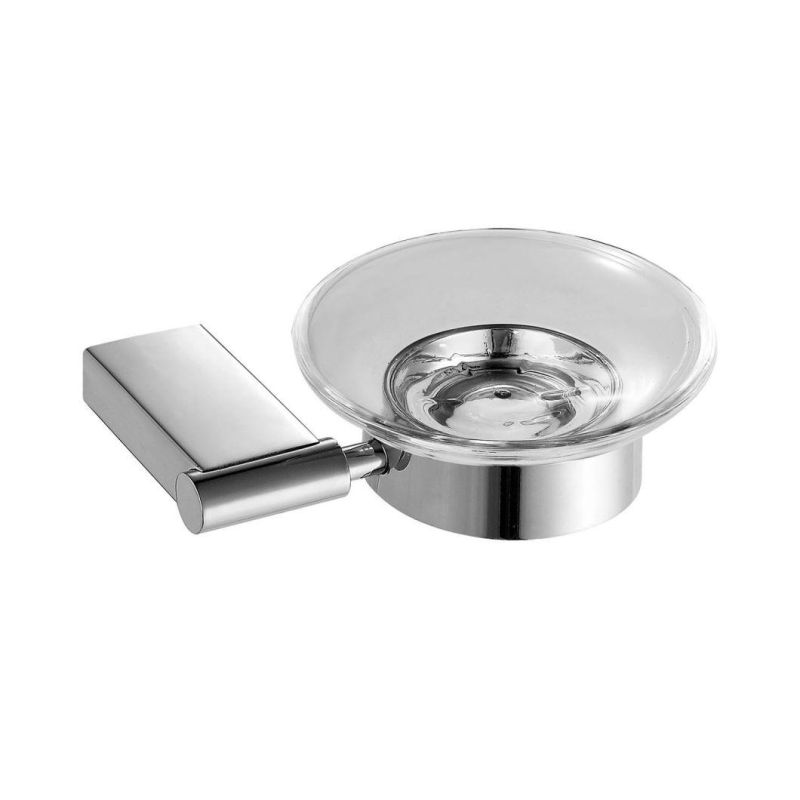 Wall Mounted Stainless Steel 304 Glass Soap Dish