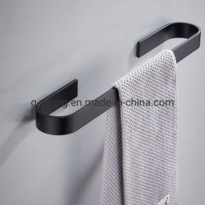 Aluminum 45cm Single Bathroom Toilet Towel Rack