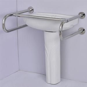 Bathroom Aluminum Tube Handle Handicap Toilet Bathroom Grab Bars Stainless Steel Basin Grab Bar for Elderly Wn-S11