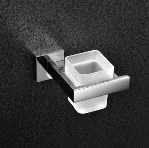 Wall Mounted New Square Style Inox Stainless Steel Tumbler Holder Bathroom Accessories Toothbrush Holder