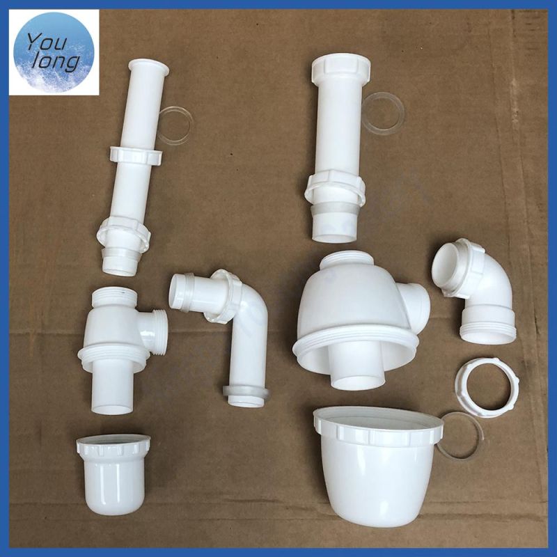 High Quality Sink Plumbing Plastic Siphon 1.1/2 Bottle Trap to Chile