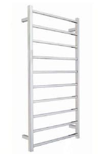 10 Bars Square Wall Mounted Heated Towel Rail