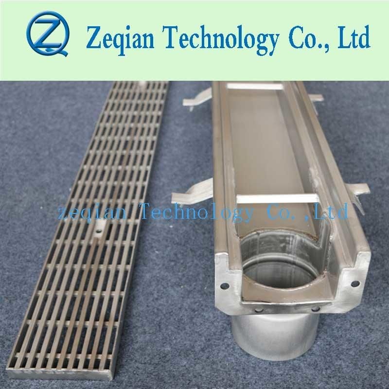 Stainless Steel Wedge Wire for U-Shaped Drain Trench Channel
