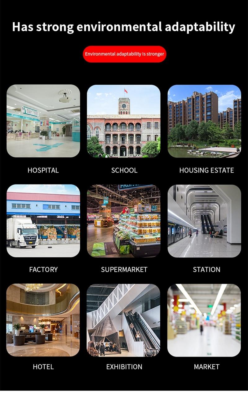 Full Automatic Disinfection Machine Sensor Rapid Temperature Measurement Hand Sanitizer Dispenser with Hight Temperature Automatic Alarm Function