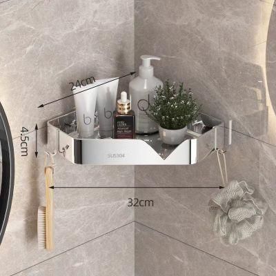 Corner Shower Caddy Bathroom Shelf Corner Floating Shelf Rounded Corner Cube Shelf Wall Mounted Kitchen Bathroom Corner Shelf Rack