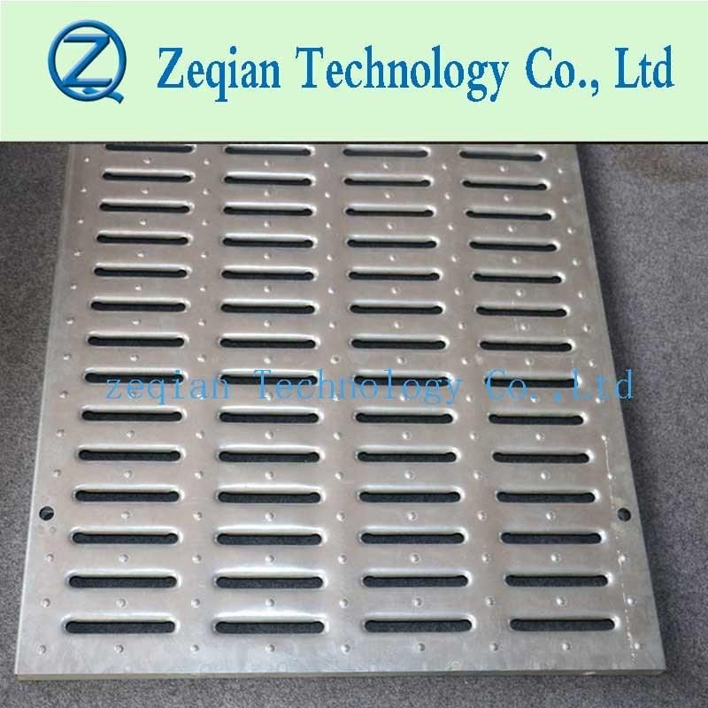 Stamping Steel Cover Steel Edge Polymer Concrete Trech Drain Channel