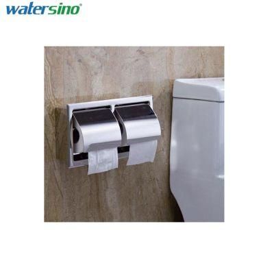 Factory Economic Stainless Steel 304 Bathroom Toilet Roll Paper Holder Box