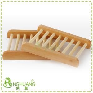 Eco- Friendly Bamboo /Wood Square Soap Dish Made in China with The Best Price 010