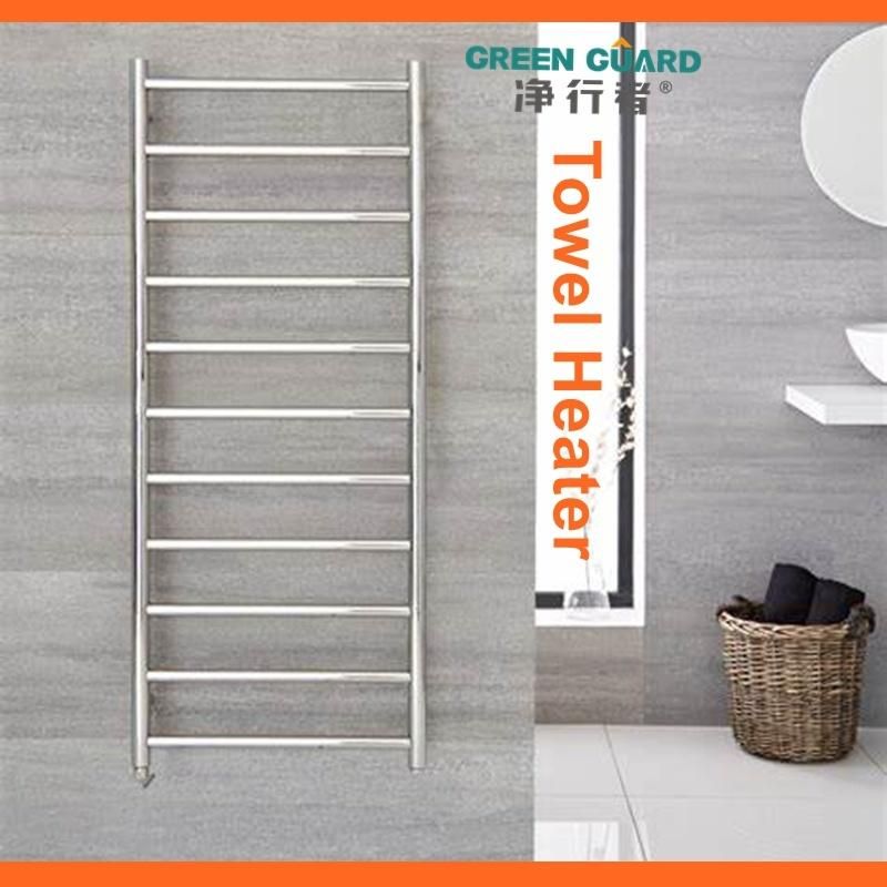 Heating Racks Europe Style Electric Silver Color Towel Warmer SUS 304 Tube