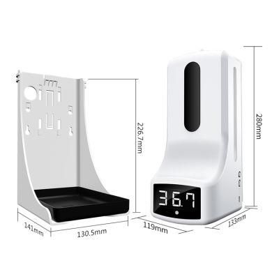 Automatic K9 PRO Thermometer Temperature Hand Sanitizer Soap Dispenser