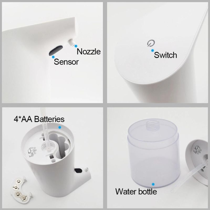 Desktop Portable Electric Sensor Foam Gel Sanitizer Soap Dispenser