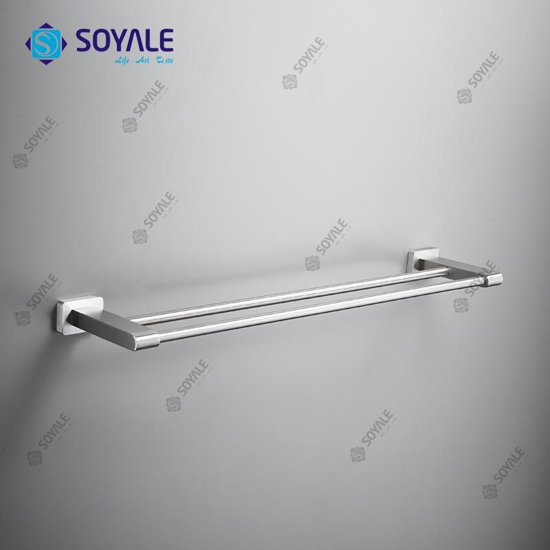 Stainless Steel 304 Double Towel Bar 60cm Sy-6348