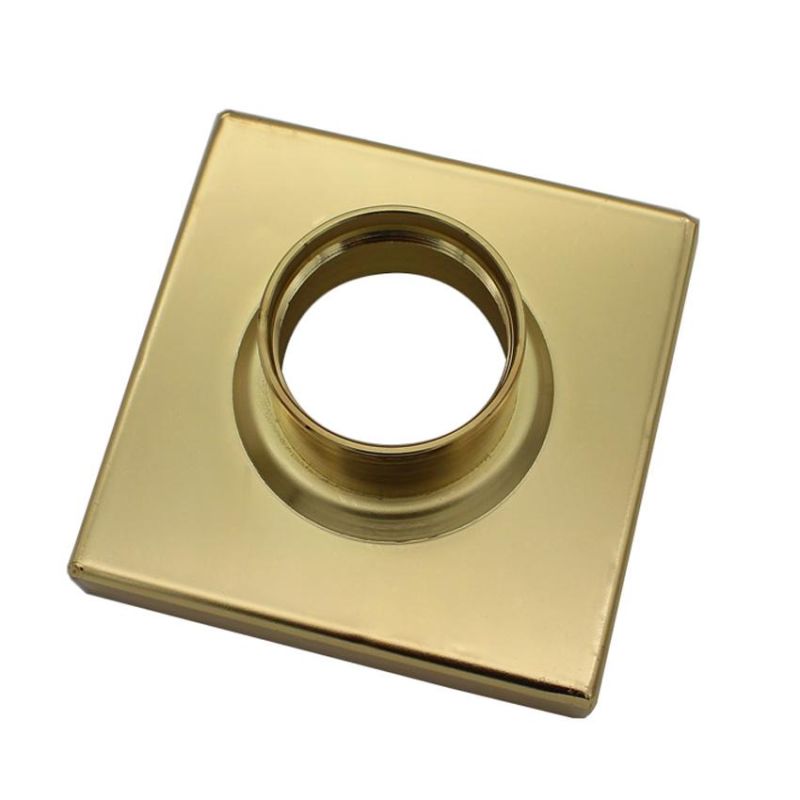 4 Inch Square Shower Drain Stainless Steel 304/316 Floor Drain
