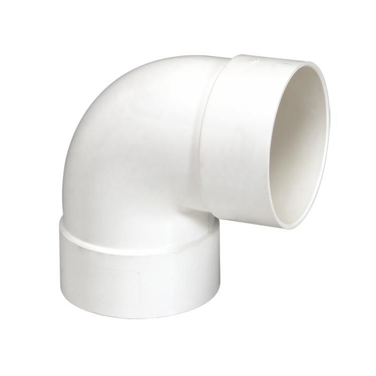 Era UPVC Fittings Plastic Fittings ISO3633 Drainage Fittings for 90 Elbiow