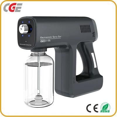 Rechargeable Cordless Portable Disinfection Nano Mist Spray Gun Electrostatic Fogger Machine